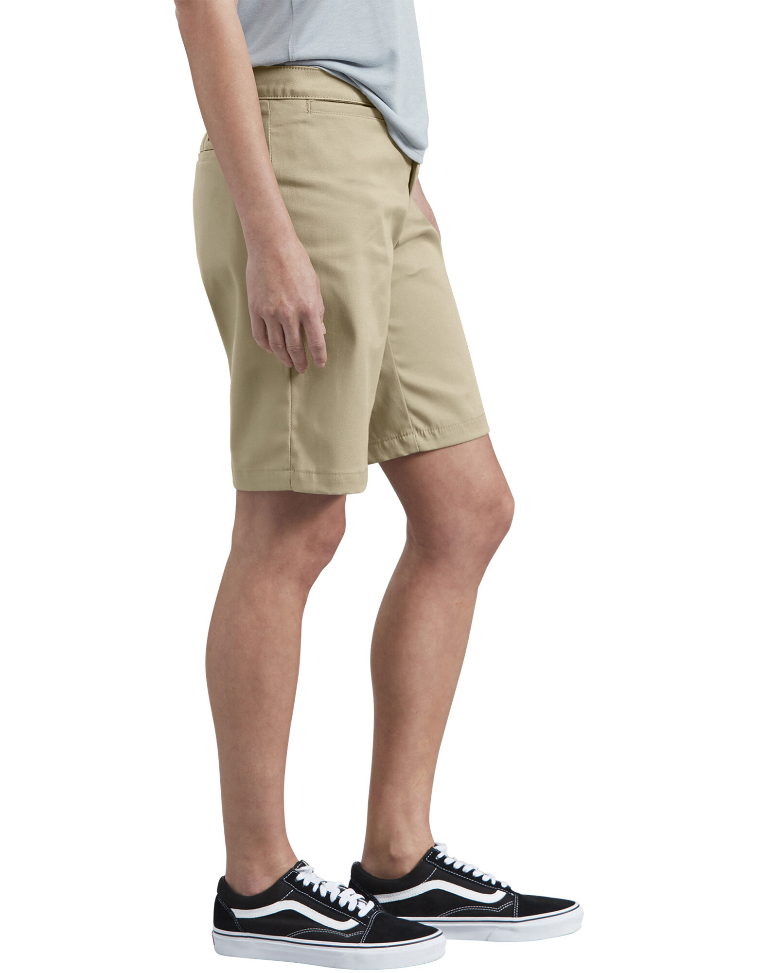 Dickies Womens Plus-Size 10-Inch Stretch Twill Short